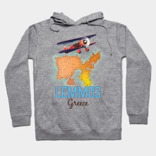 Lemmos Greece travel poster Hoodie